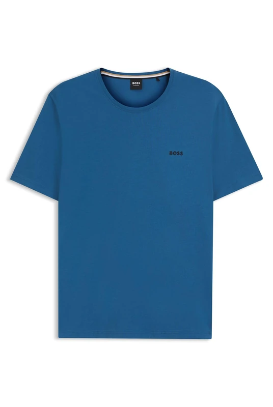 BOSS Mens Mix&Match T-Shirt R Stretch-Cotton T-Shirt with Embroidered Logo