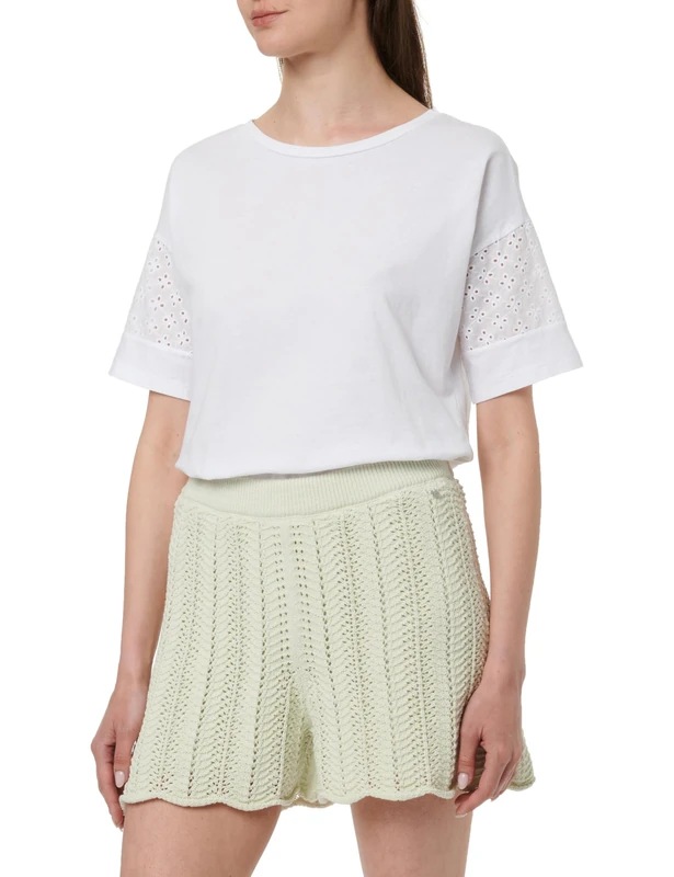 BOSS Women's Knitted Trousers, Open Green 354, S