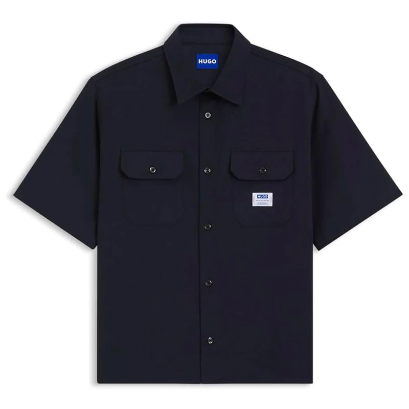 Hugo Men's Shirt, Light/Pastel Purple 535, XL