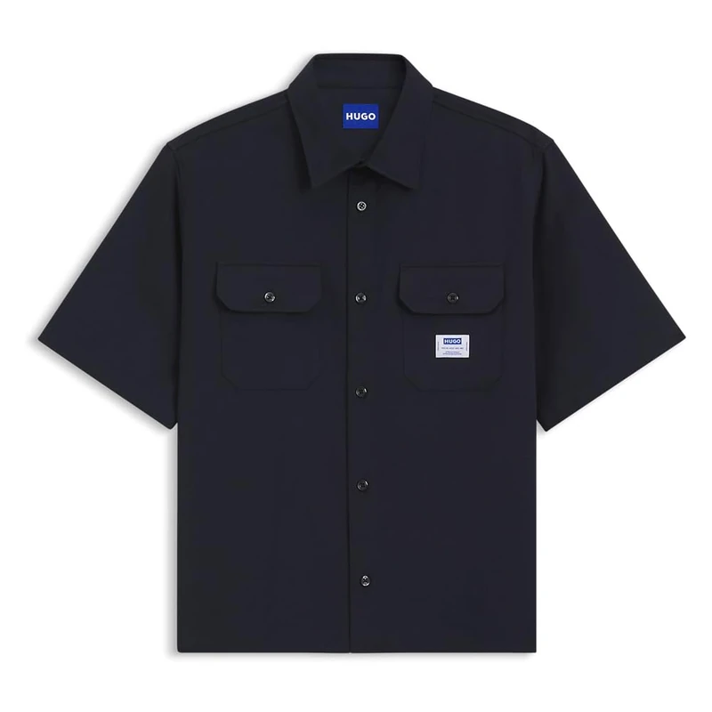 Hugo Men's Shirt, Dark Blue 405., XXL