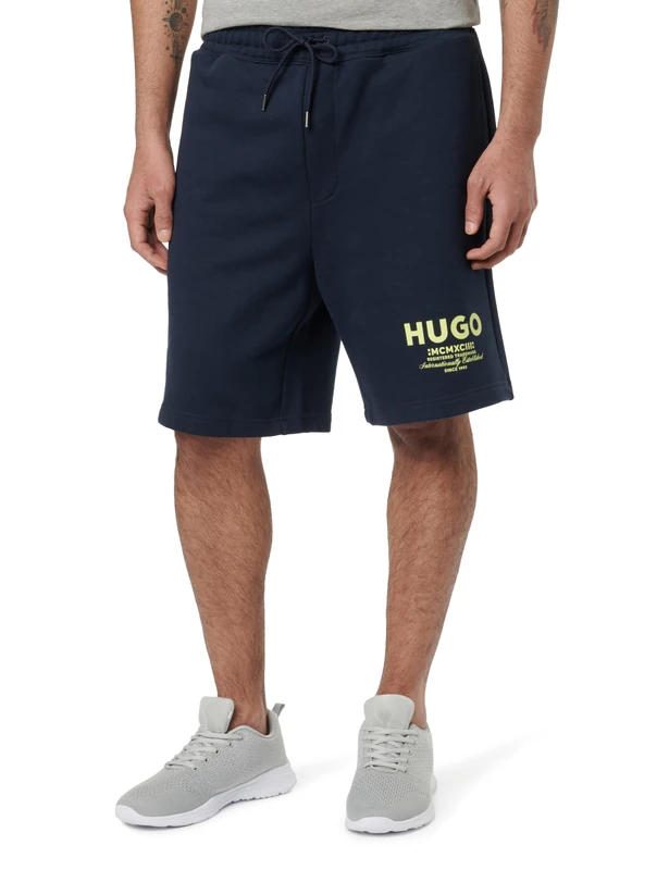 Hugo Men's Jersey Trousers, Dark Blue 406, XS