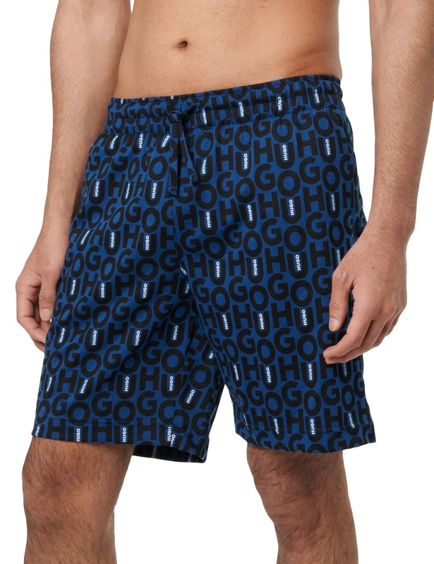 Hugo Men's Pyjama Shorts, Open Blue 462, XXL