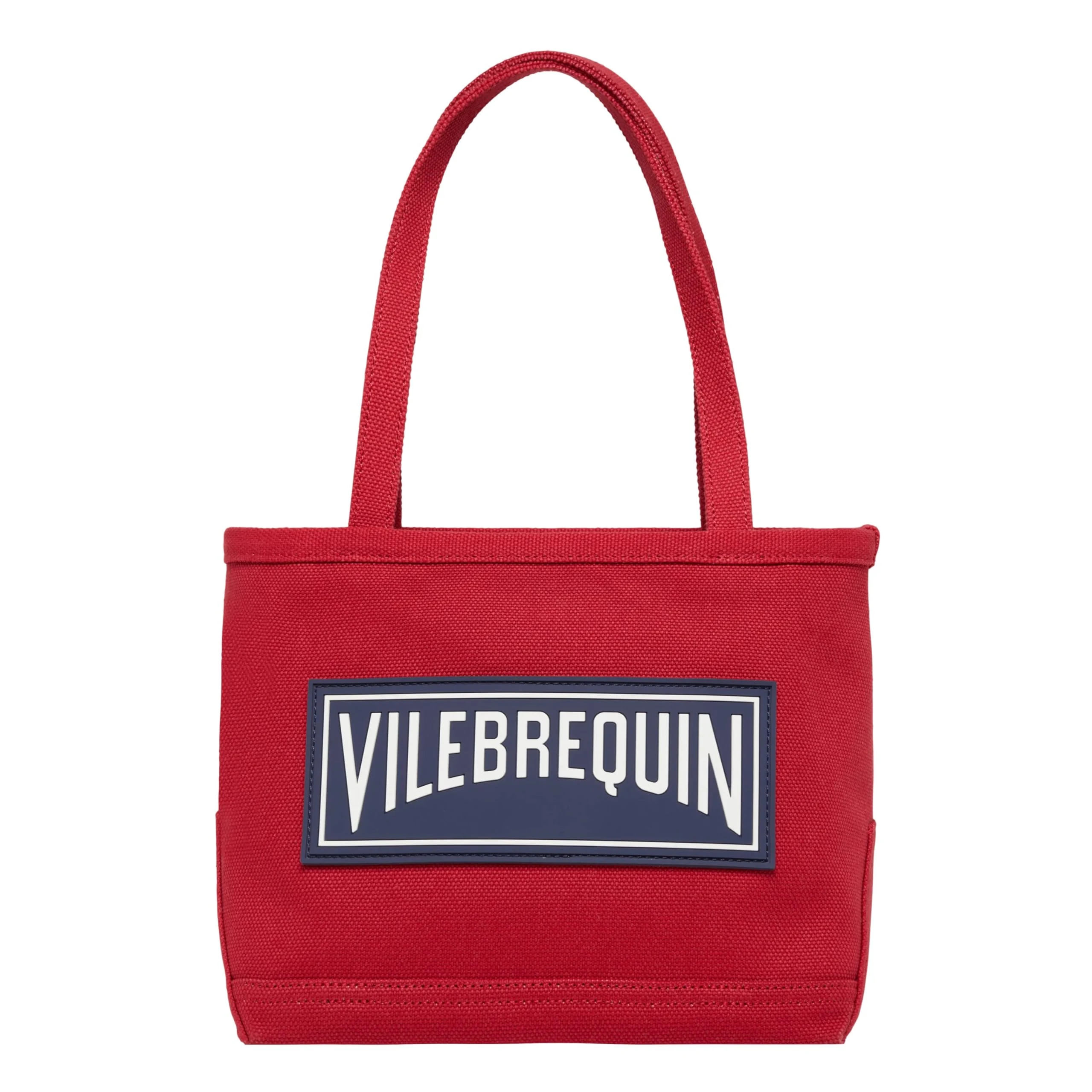 Vilebrequin, Canvas Marine Beach Bag, T.U., Poppy Red