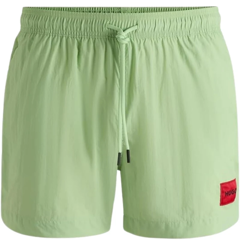 Hugo Men's Dominica 10238035 01Swim Shorts, Light Pastel Pink 680, Large - Image 1