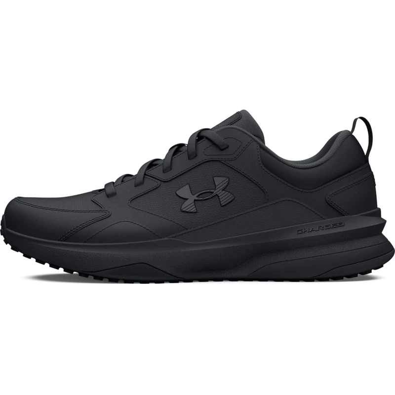Under Armour UA Charged Edge - Low - Sneakers - Black/Black/Black - Size: 15
