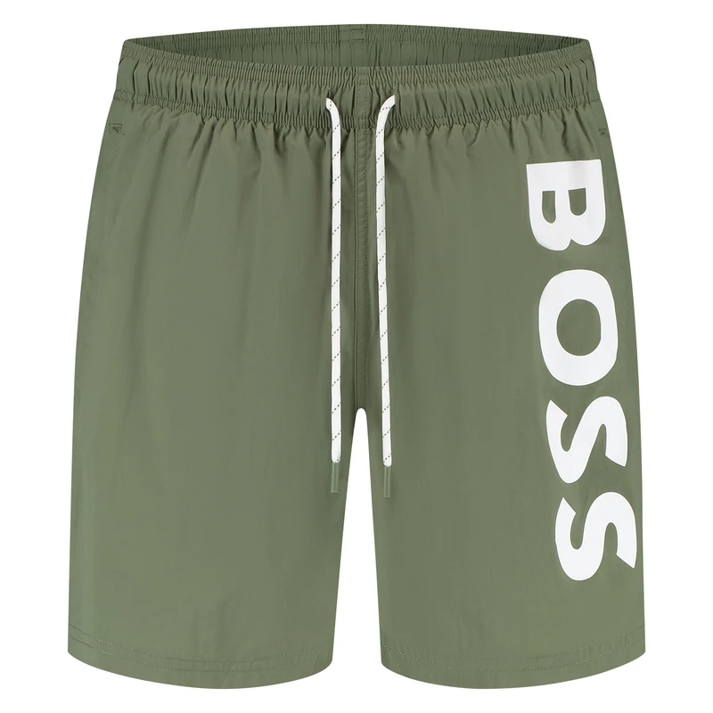 BOSS Octopus Men's Swimming Trunks Swimwear, Open Green 351, M - Image 1