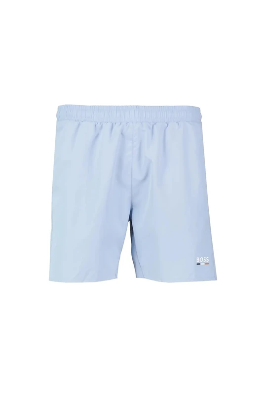 BOSS Men's Swim Shorts, Light/Pastel Blue 451, L - Image 1