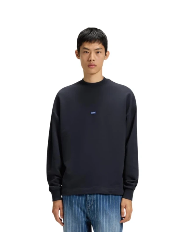 HUGO Men's Sweatshirt, Dark Blue 405., XXL