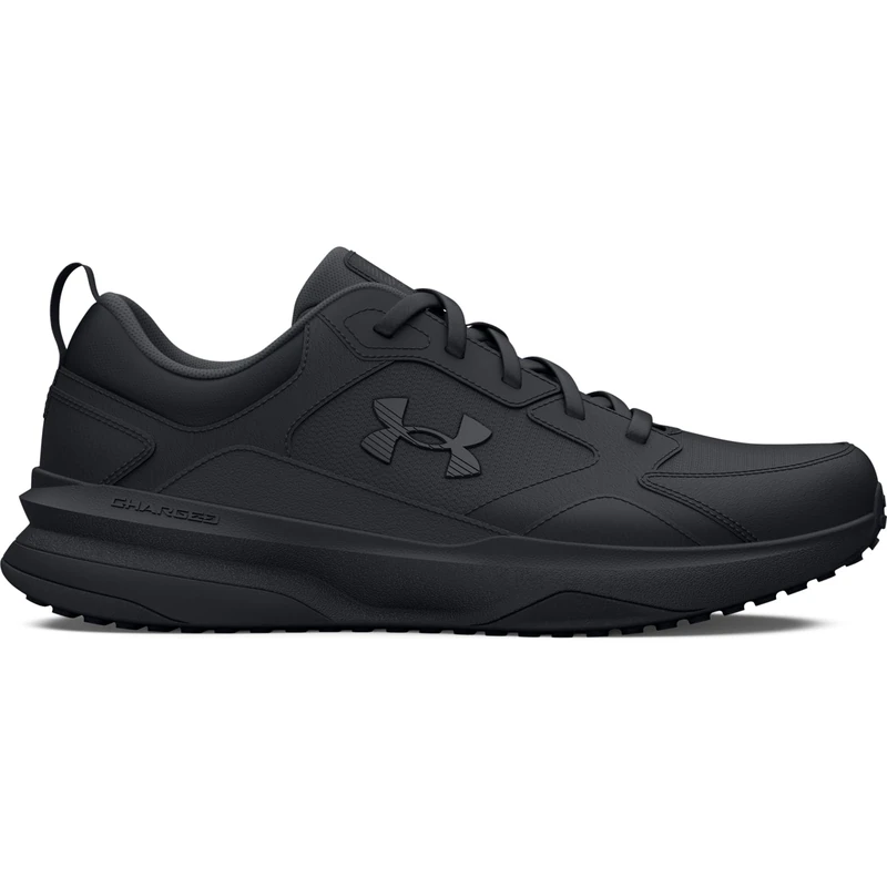 Under Armour UA Charged Edge - Low - Sneakers - Black/Black/Black - Size: 16.5