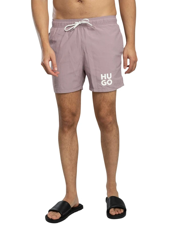 Hugo Men's Swim Shorts, Light/Pastel Pink 680, L