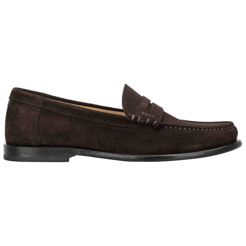 BOSS Men's Tevan_mocc_sd 10247967 01 Moccasins, darkblue, 6 UK