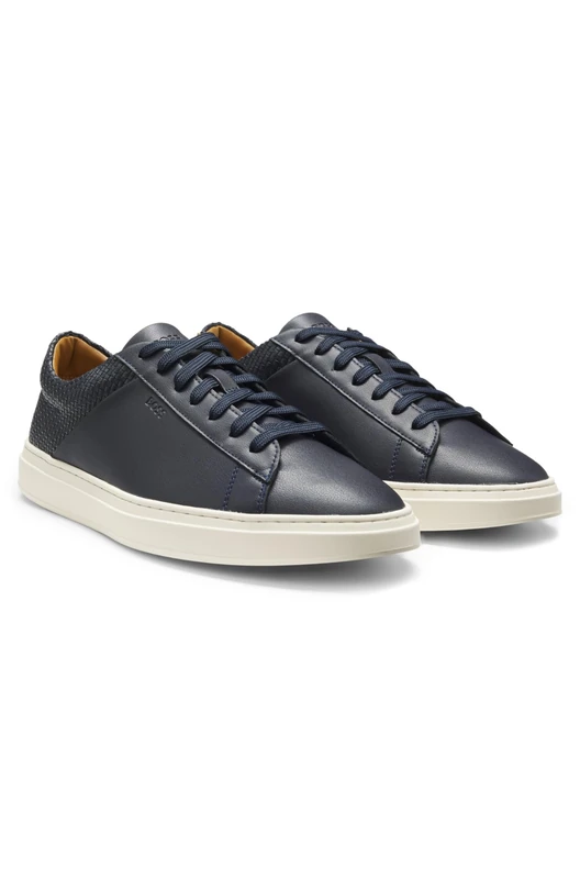 BOSS Men's Kieran_Tenn_lwvpu 10275985 01 Tennis Trainers, darkblue, 10 UK - Image 1