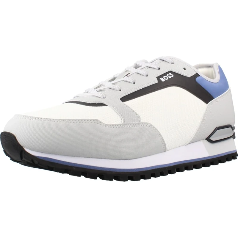 BOSS Men's Parkour-l_Runn_lytxm 10280114 Trainers, Open grey, 10 UK