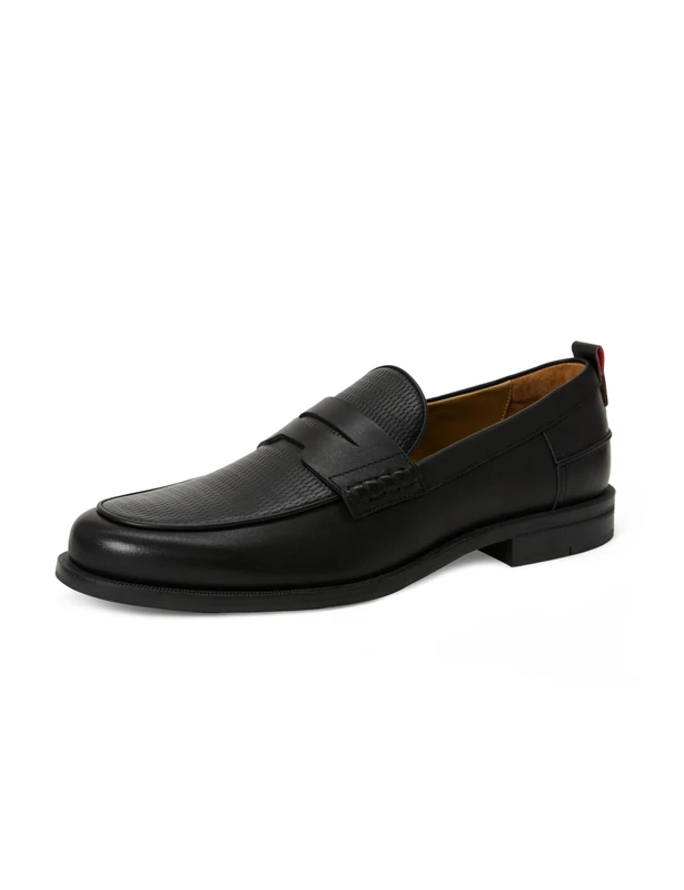 Hugo Men's Varian_loaf_ltcv 10277827 01 Loafers, Black, 9 UK - Image 1
