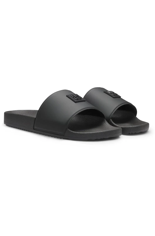 Hugo Men's TimeIn phhw 10272647 01 Slide Sandals, Black, 11 UK