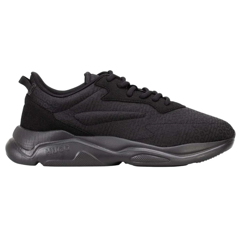 Hugo Leon_Runn_jqmono 10280040 01 Men's Trainers, Black, 11 UK