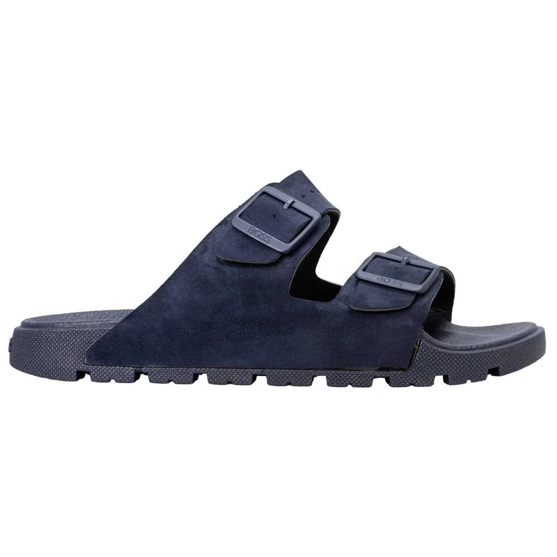 BOSS Men's Surfley_Sand_mf 10274245 01Slide Sandals, darkblue, 9 UK