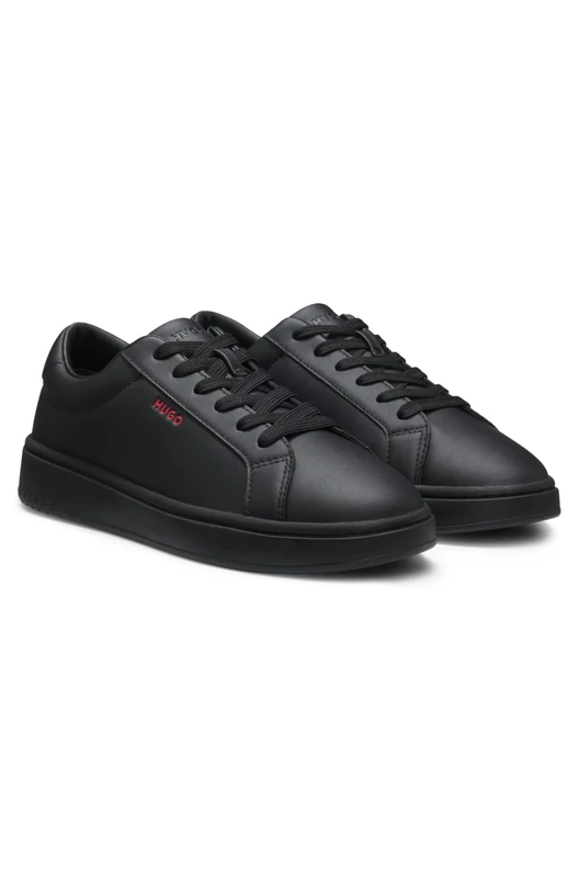 Hugo Men's Neston_Tenn_pu 10274618 01Tennis, Black, 9.5 UK