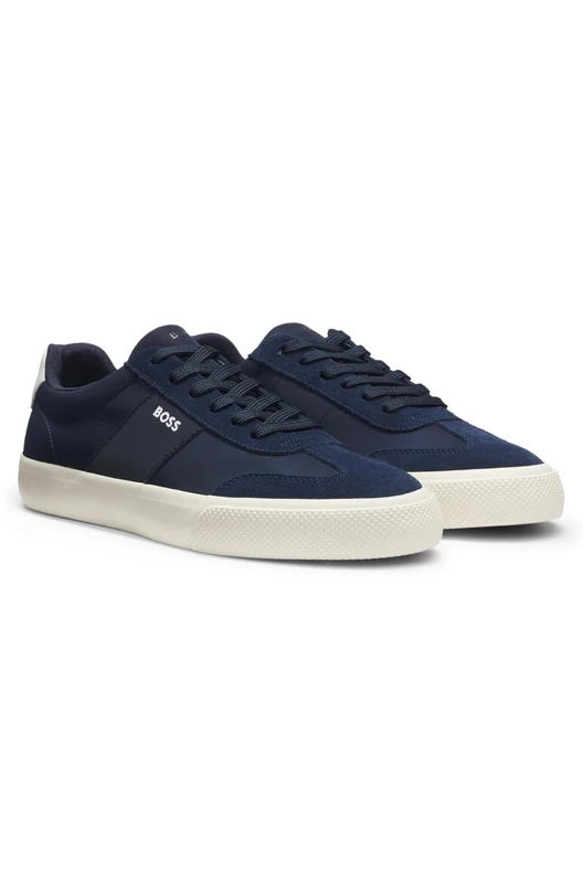 BOSS Men's Aiden_Tenn_sdnypu 10280100 01 Tennis Trainers, darkblue, 11 UK