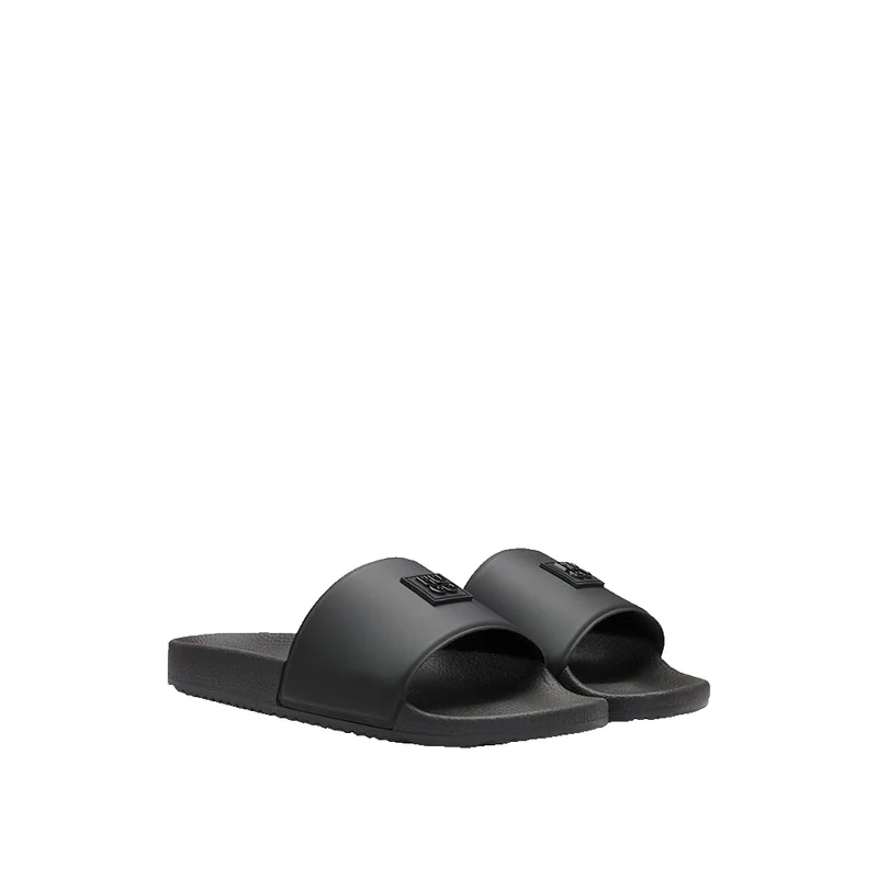 HUGO Men's TimeIn_Slid_phhw 10272647 01 Slide Sandals, Black, 7.5 UK