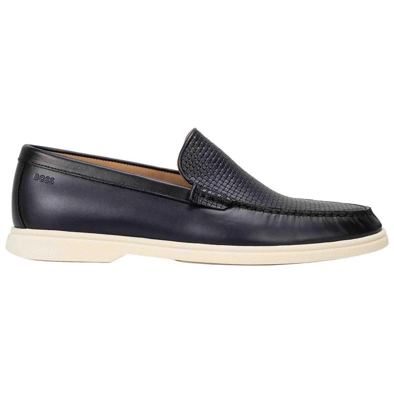 BOSS Men's Sienne_loaf_ltwve 10279899 01 Loafers, darkblue, 9 UK