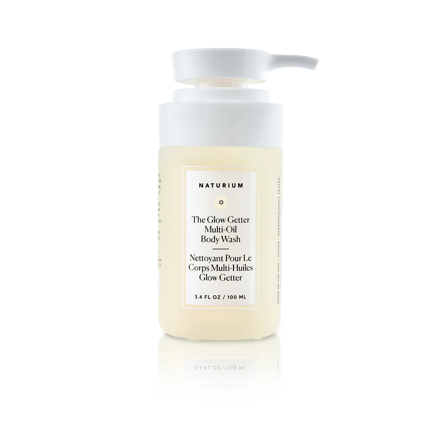 Naturium The Glow Getter Multi-Oil Hydrating Body Wash, Gentle Cleanser - Mini