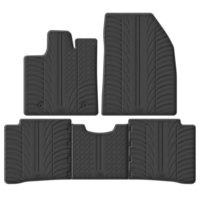 Gledring Rubber mats compatible with BYD Atto 3 2022- (T profile 5-piece)