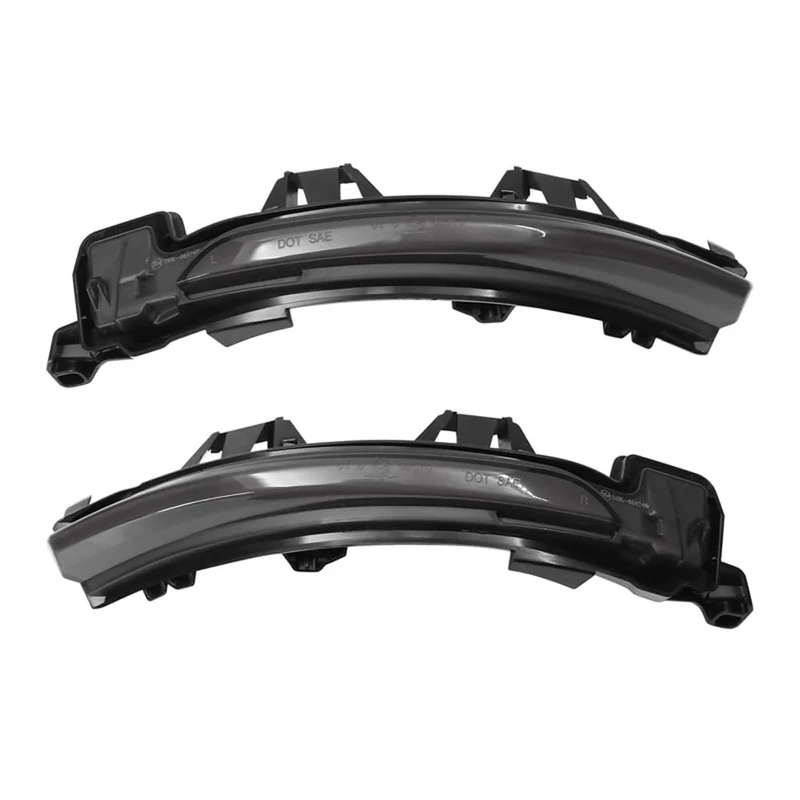 AutoStyle Set LED Side-Mirror Indicators compatible with Volvo various models 2016- - Smoke - incl. Dynamic Running Light