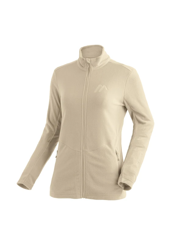 Maier Sports Denise Jacket W Women's Midlayer, Easy-Care Fleece Jacket with 2 Zip Pockets, Regular Fit