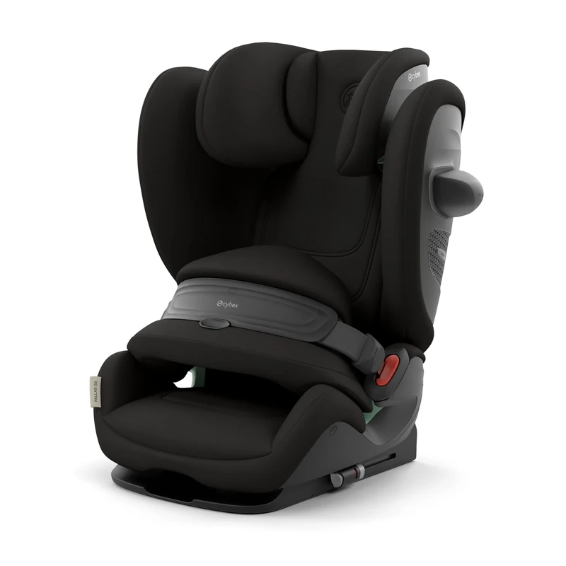 CYBEX Gold Pallas G3 i-Size Child Seat, 76–150 cm, from Approx. 15 Months to Around 12 Years (Approx. 9–50 kg), Magic Black