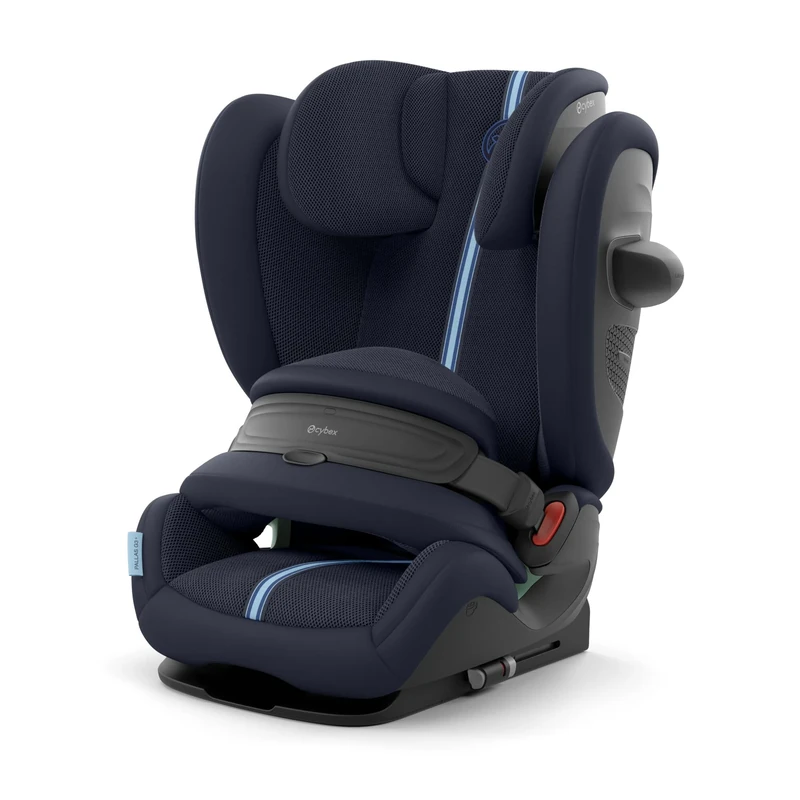 CYBEX Gold Pallas G3 i-Size Plus Child Seat, 76–150 cm, from Approx. 15 Months to Around 12 Years (Approx. 9–50 kg), Ocean Blue