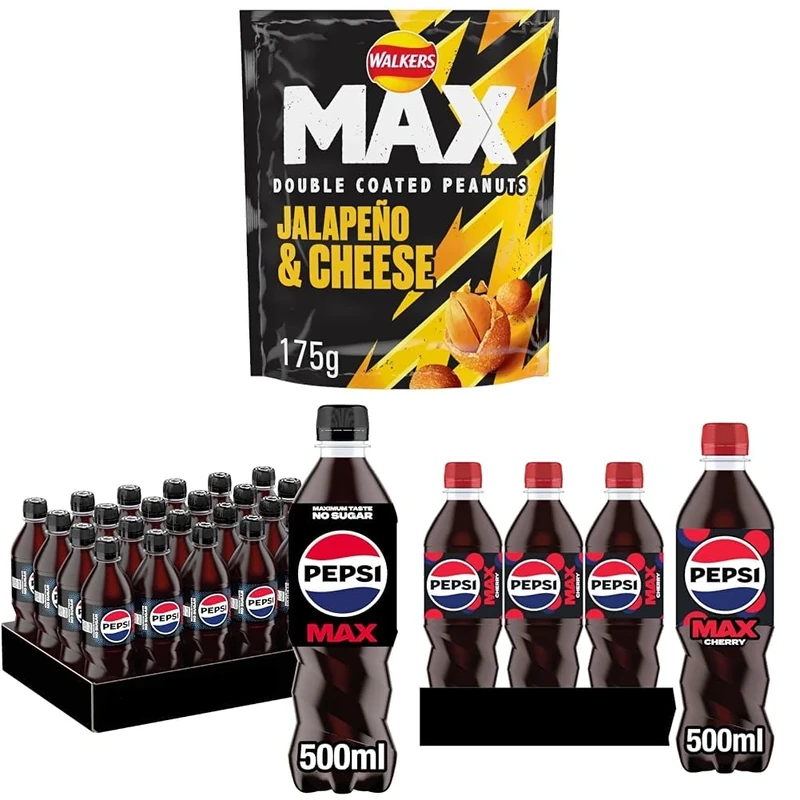 Max Strong Nuts Jal&Cheese175g (Case of 8)