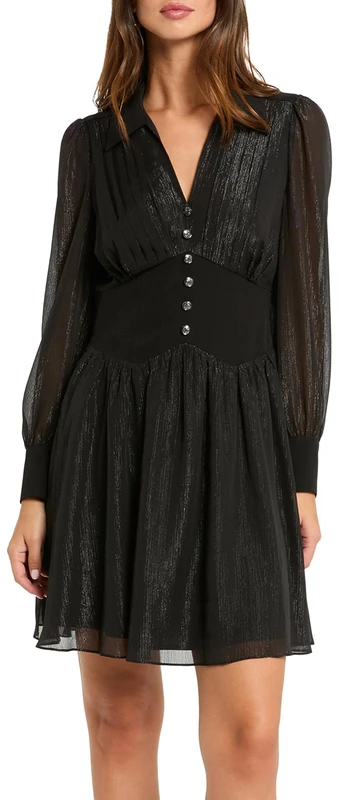 Morgan Women's 252-roplam Dress, Black M, 8