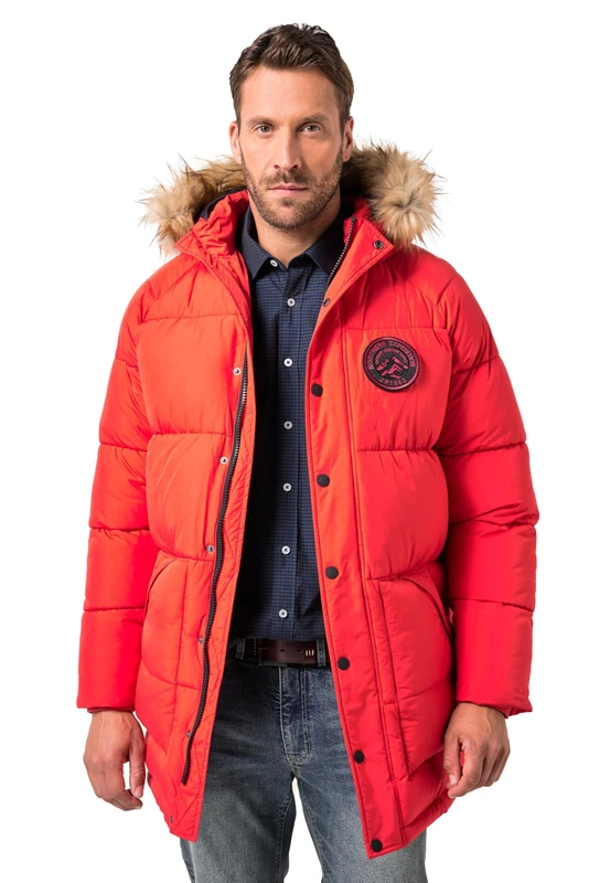 JP 1880 Menswear Parka Poppy red XX-Large
