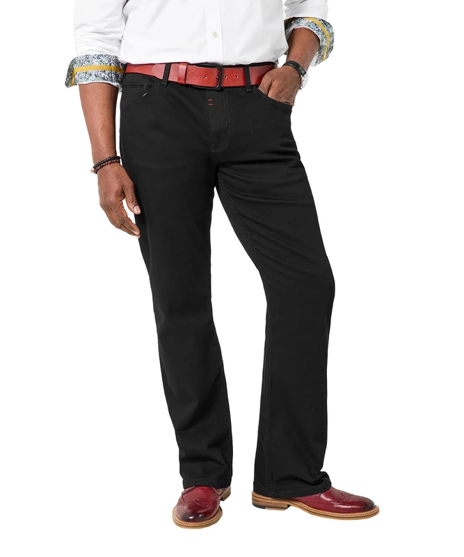 Joe Browns Men's Black Straight Fit Jeans, 36 - Image 1