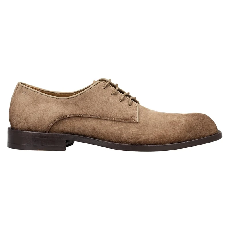 BOSS Men's Tayil-l_derb_sdfs 10258859 01 Derby Shoes, Medium Beige, 11 UK