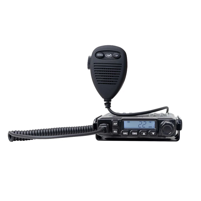 CB radio station PNI Escort HP 6500 PRO, multi-standard, VOX, NRC, 4W, AM-FM, 12V, SQ, ASQ, cigarette lighter plug included