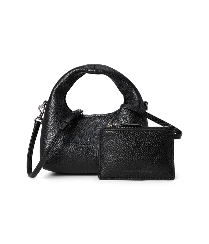 MARC JACOBS THE MICRO CROSSBODY SACK BLACK