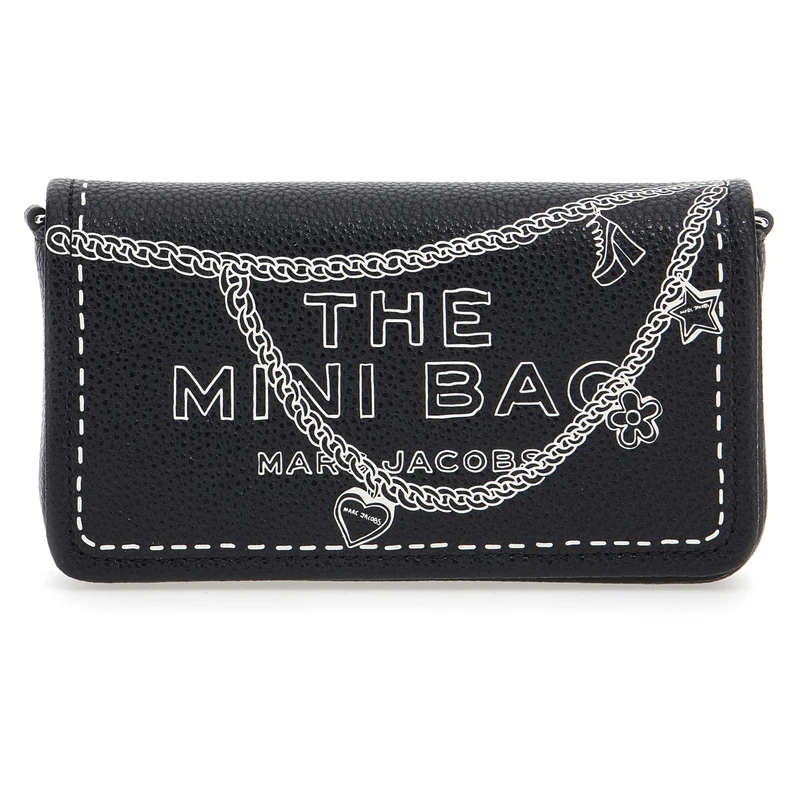 MARC JACOBS Women's The MINI Bag, Black Multi, Taglia UNICA