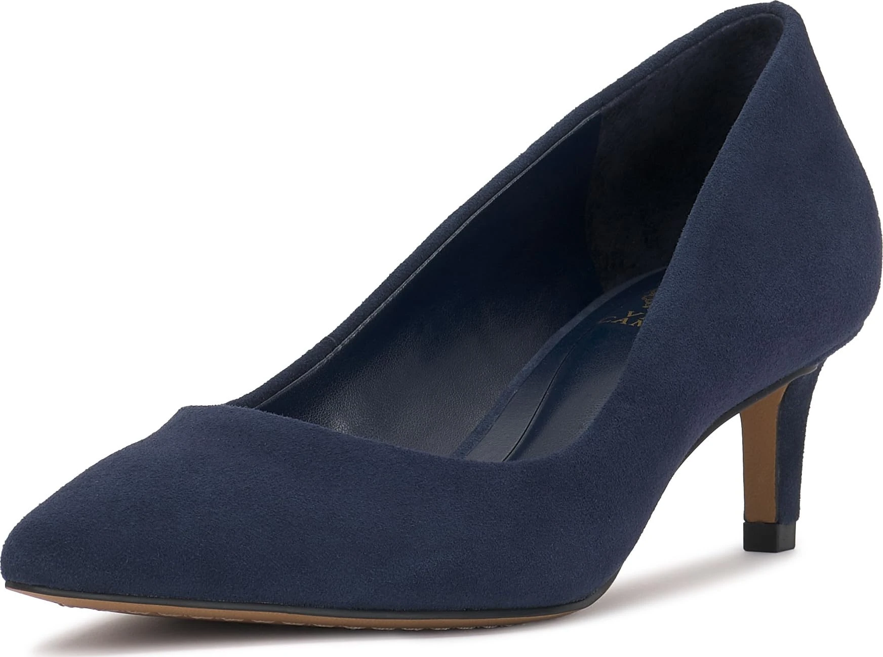 Vince Camuto Women's Kehlia Pump, Deep Navy Suede, 2.5 UK