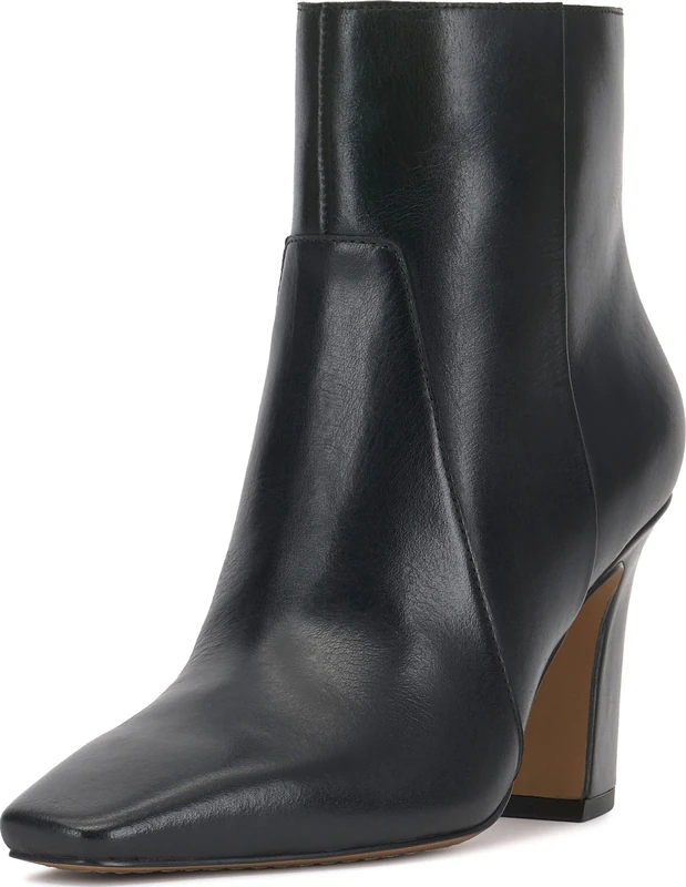 Vince Camuto Women's Bayla Ankle Boot, Black Leather, 5.5 UK