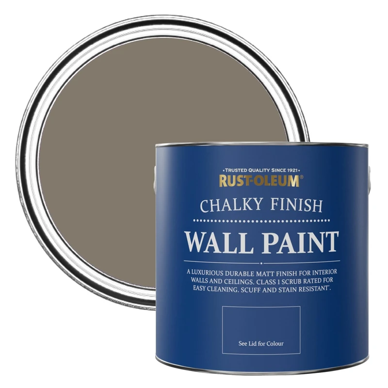 Rust-Oleum Wall and Ceiling Paint in a Chalky Matt Finish - Windy Nook 2.5L