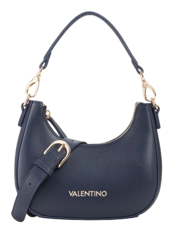 Valentino Zero Re Sacca Hobo Shoulder Bag Blu Notte Dark Blue