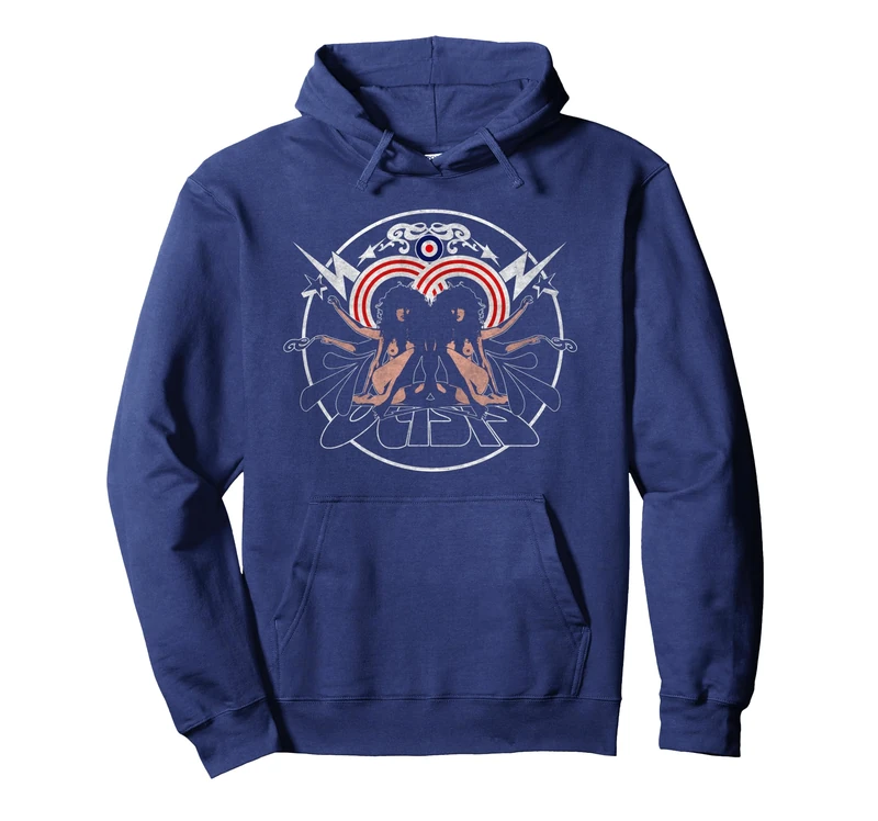Oasis Amazon Exclusive North American Tour 2006 Navy Pullover Hoodie