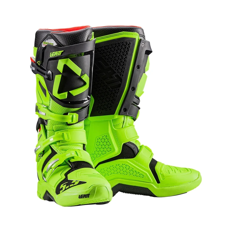 Leatt 5.5 FLEXLOCK Lime Green Shoes US8/UK7/EU42/CM26.5 x, 42 - Image 1
