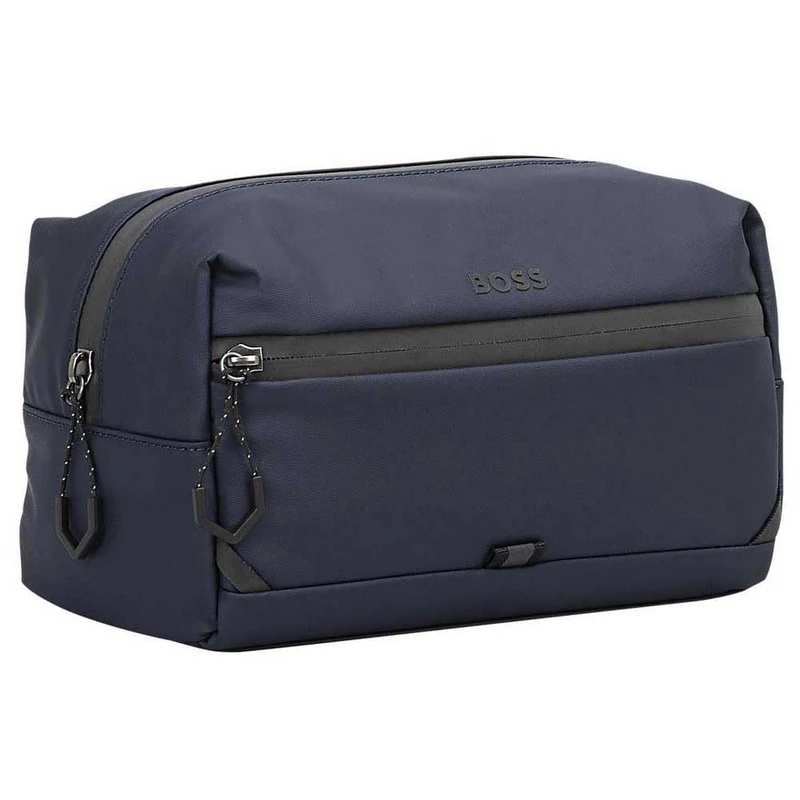 BOSS Men's Stenson 10252396 01 Washbag, Dark Blue