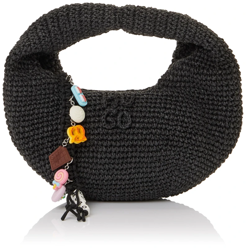 HUGO Women's Zeya Handbag 10279895 01 Hobo Bag, black
