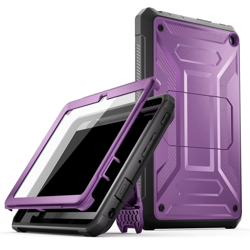Tablet Case for Kids Adults, Please See Black for Compatibility - Violet