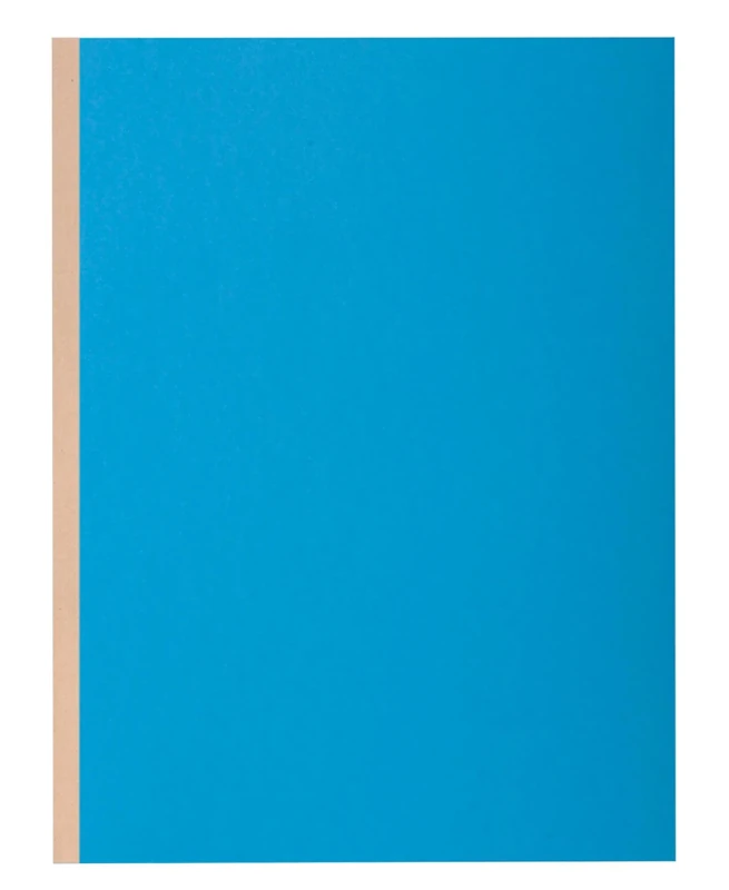 Exacompta - Ref 416002E - Box of 10 Packs of 10 Rigid folders with gusseted Canvas Back Rock''S 320g/m² - 30mm Spine - PEFC™ Certified folders - Size 24 x 32 cm for A4 Size - Blue