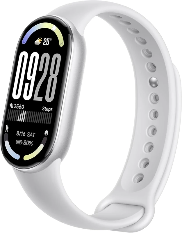 Xiaomi Smart Band 10 Grey | Smart Bracelet with 1.72" HD AMOLED Screen | Sports Smartwatch with 150+ Modes, Sleep Control and Heart Rate | Water Resistant and Long Battery Life
